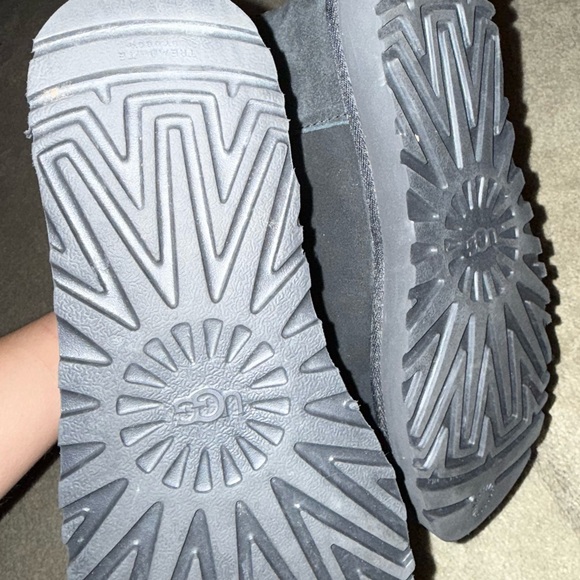 Black Furry Winter Boots - Picture 4 of 4